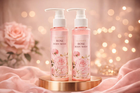 Rose Body Wash 210ml Each (Pack of 2)
